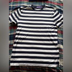 Ralph Lauren purple label striped t shirt used and good condition. Size is XS.